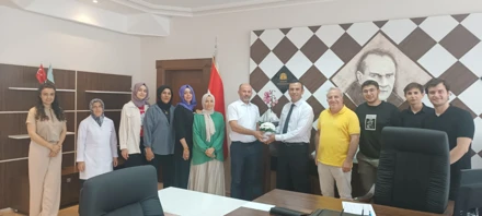 Eğitim Fakültesinde Bayrak Değişimi